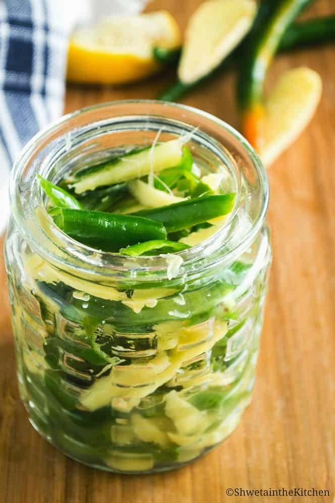 Image result for green chilli pickle