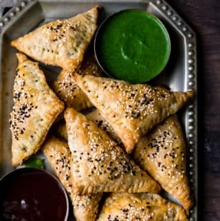 Paneer and Peas Triangles