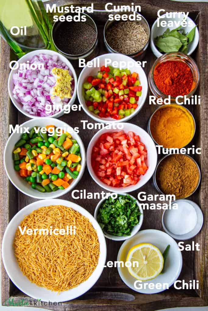 Semiya Upma Vermicelli Upma Shweta in the Kitchen