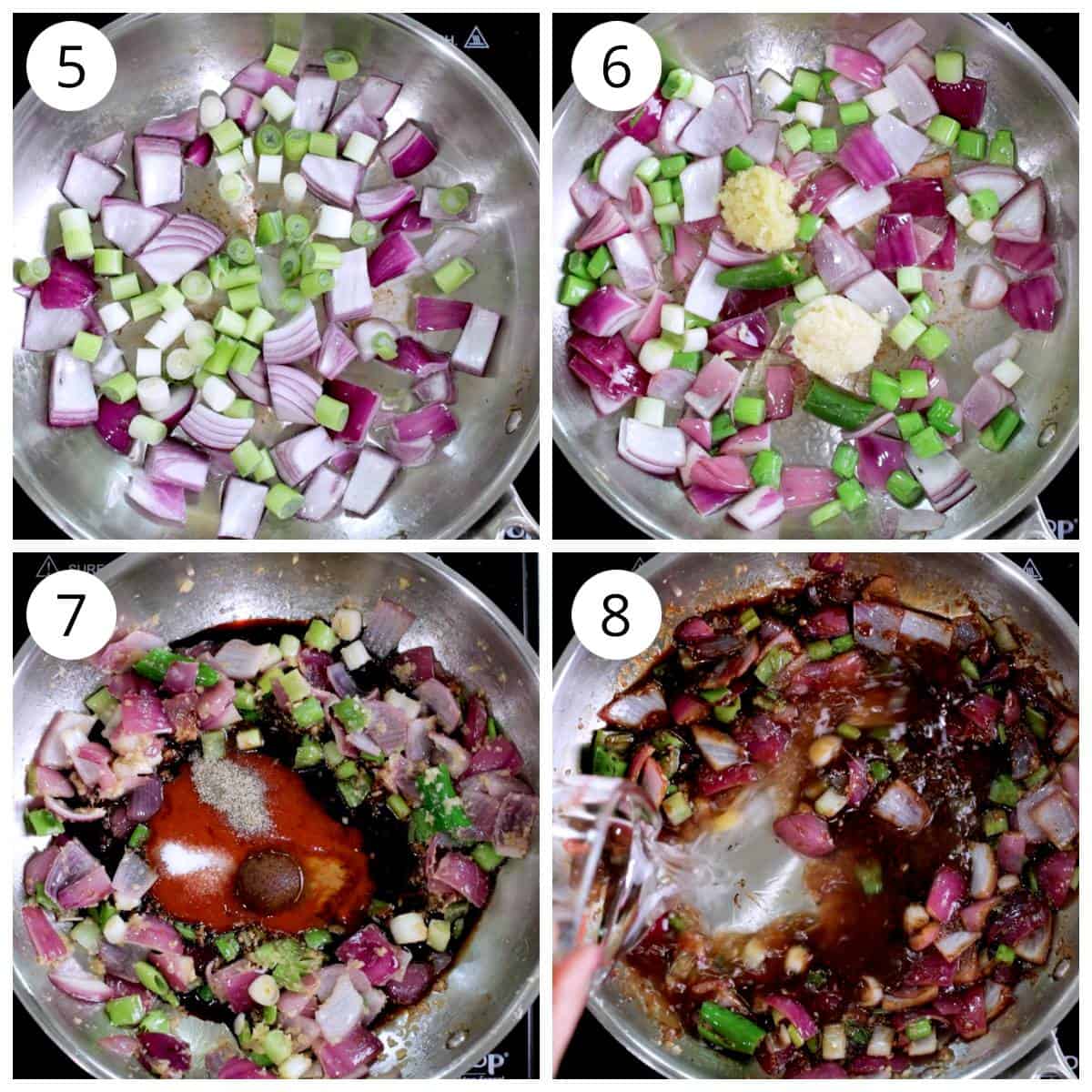 steps to make hot garlic sauce